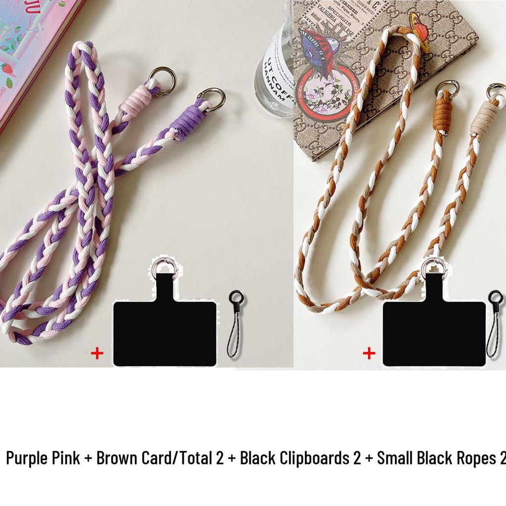 Geflochtenes Crossbody-Handy-Lanyard: Stabile, Langlebige, Sturzsichere Universalhülle & Kette