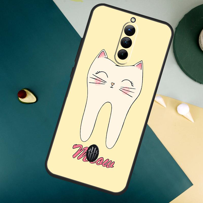 Dentist Tooth Pattern For ZTE Nubia Red Magic 10S Pro Plus 7 6S 7S 8 9 8S 9S Pro Red Magic 10 Air 11 Pro Plus Case
