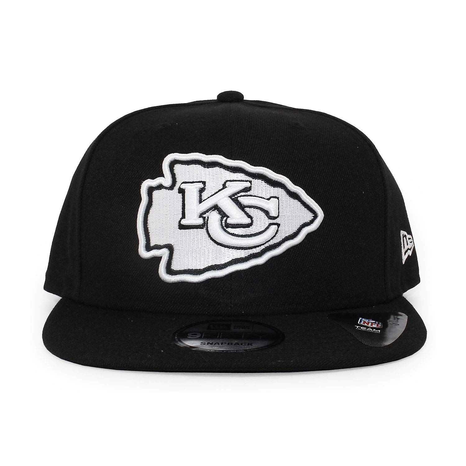

9FIFTY Snapback SPORTS CAP Sports Cap American Football 950 Chiefs [New Era] [NFL TEAM-BASIC SNAPBACK] (KC (Black/White)-KC CHIEFS(BLACK/WHITE))