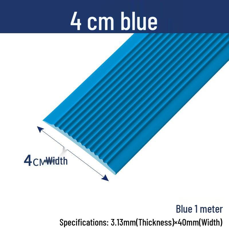 Samoprzylepna listwa krawędziowa ze antypoślizgowego PVC na stopnie schodów dla przedszkoli