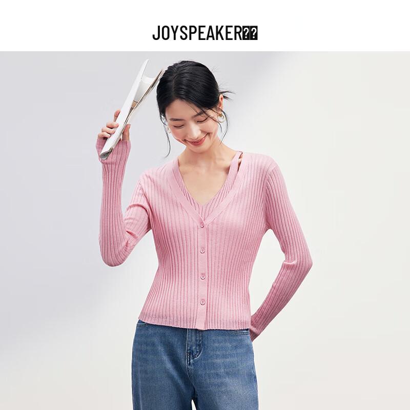 

JOY SPEAKER Женский винтажный вязаный кардиган с длинным рукавом L
