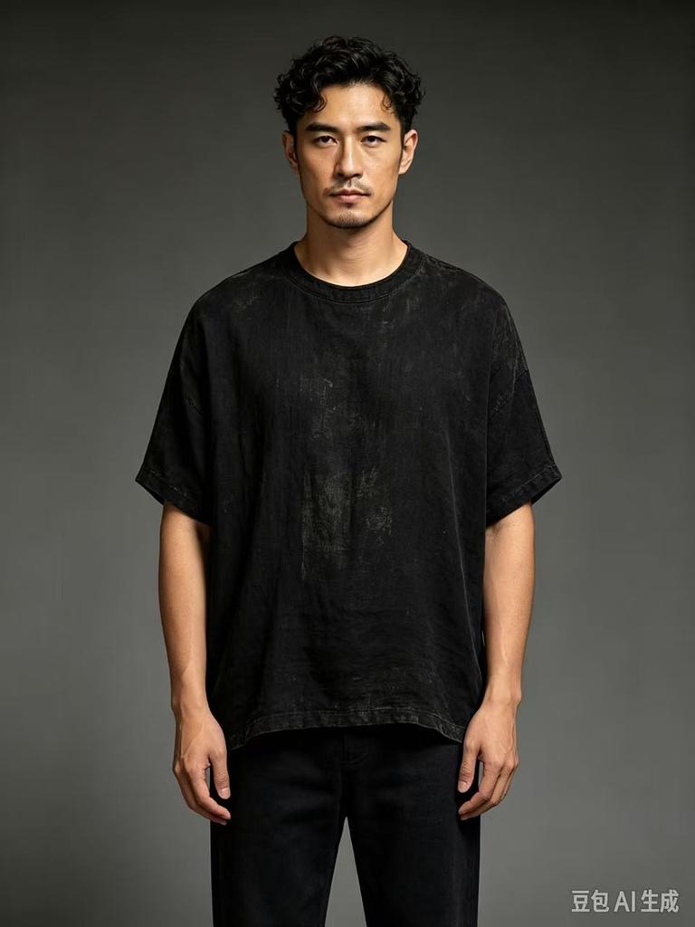 2026 Summer BLEACH Yoruichi Shihouin Double Sided Print T-Shirt, Vintage Washed Cotton Loose Casual Oversized Tee for Adults Y2K