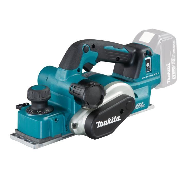 Makita Rabot 82 mm 18V avec Bluetooth, sans batterie et chargeur - DKP181ZU
