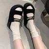 Retro Thick-soled Bag Head Half Slippers Women's Outer Wear 2025 New Spring Versatile One Pedal