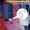 2 Peças Suportes Universais para Luzes de Melancia com 3 Furos de Montagem Suporte Angulado para Pisca em Aço Inoxidável para Carro Caminhão Veículo