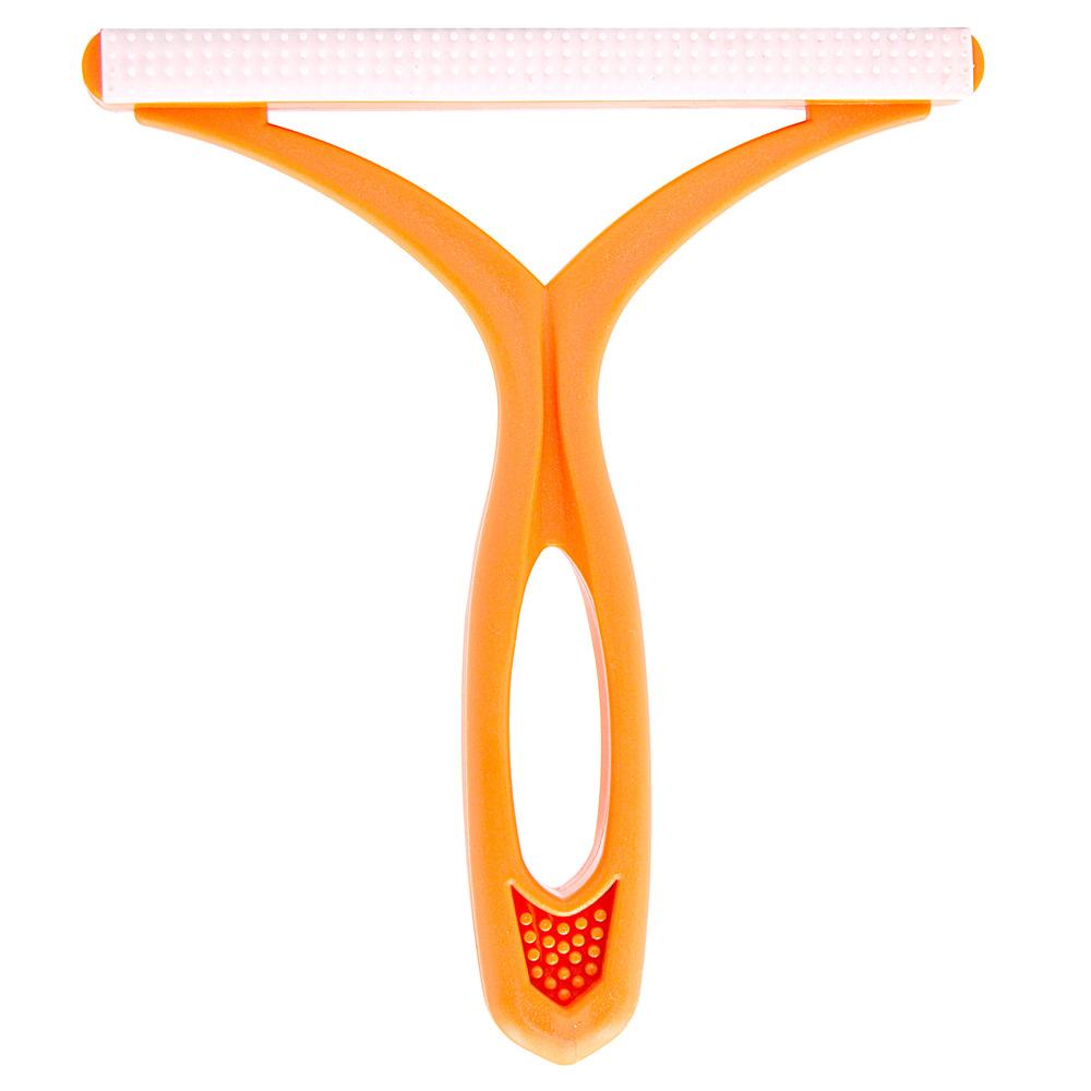 

1шт силиконовый двухсторонний инструмент для удаления шерсти домашних животных, ворса, чистящий инструмент для бритвы, чистки свитеров, ткани, бритвы, скребка для одежды, ковров 1PCS оранжевый