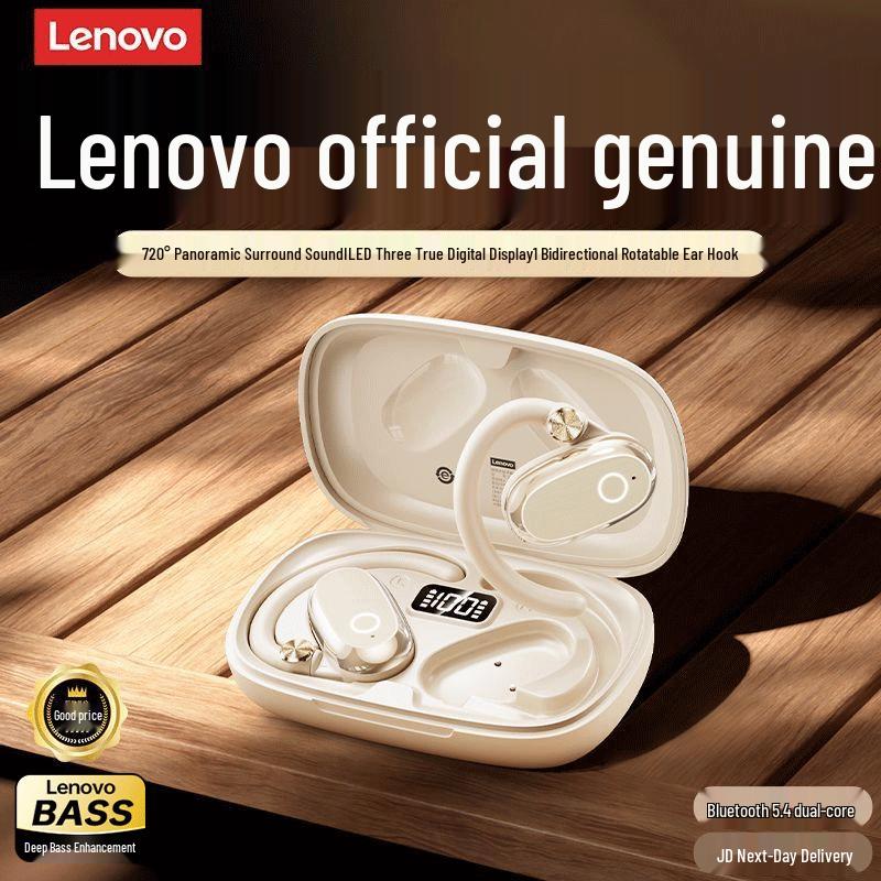 

Lenovo Ear-Hook Open-Ear Wireless Bluetooth Sports Earphones