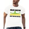 European Size Fun Hungarian Men's Short Sleeve T-shirt Summer T-shirt Top