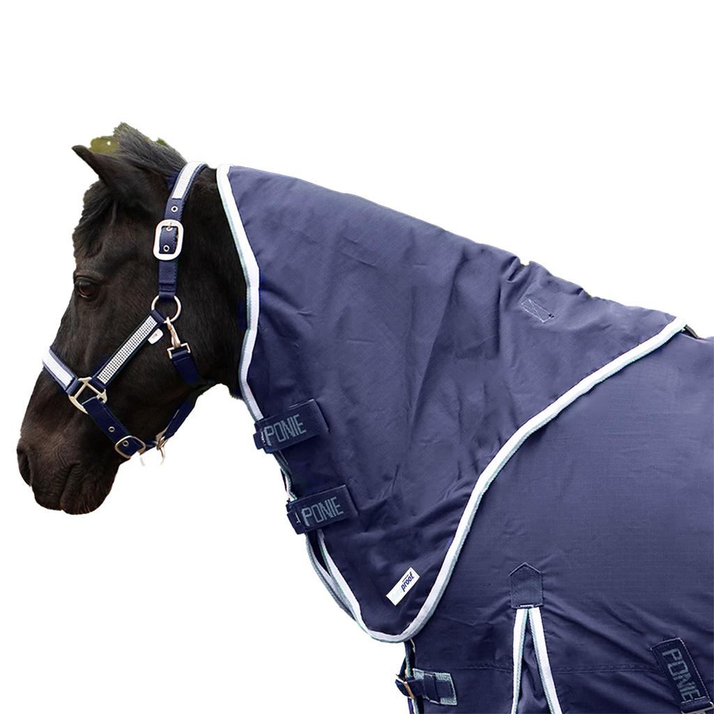 Gallop Ponie 5-Punkt Duraproof Leichte Pferdeausreitdecke mit Halsteil