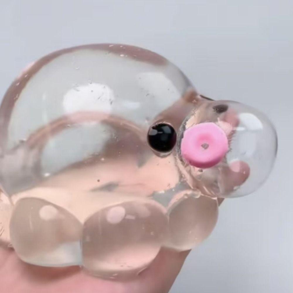 Squeezing Acne TPR Crystal Ball Solid Simulation Water Ball Pinching Toy Realistic Creative Bubble Octopus Pinching Toy