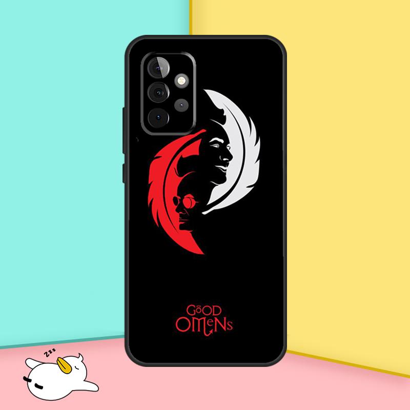 Good Omens Case For Samsung Galaxy A32 A52 A12 A14 A34 A54 A51 A71 A53 A33 A13 A15 A25 A35 A55 Cover
