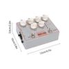 Btuty Guitar Effects Pedal 4-in-1 DI Box AUX Input Headphone Output Metal Case True Bypass