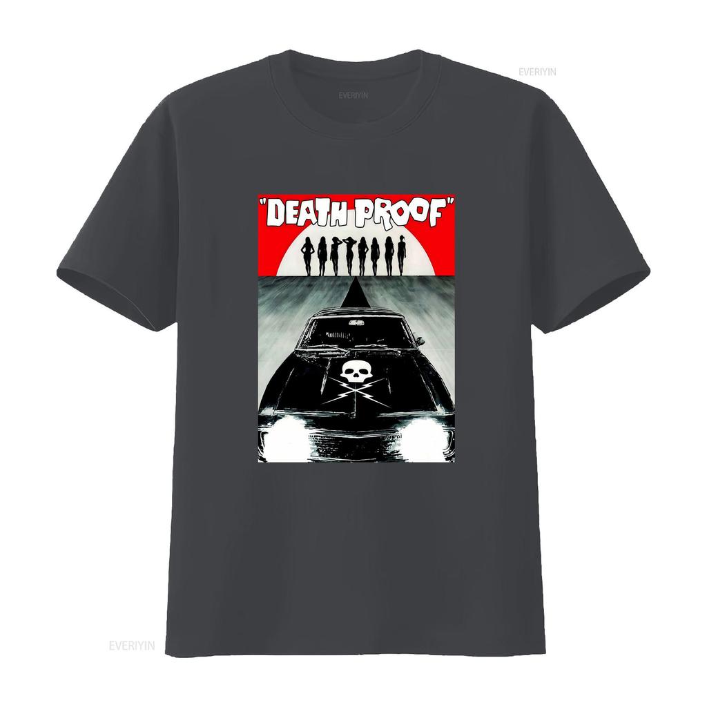 Death Proof StuntUnisex Mike Tarantino Russ Meyer Cult Movie T Shirt M Vintage Washed Top For Everyday Wear Homme Soft