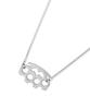 Collana Mahagrid Knuckle Argento(Mg2Gsmab80A)
