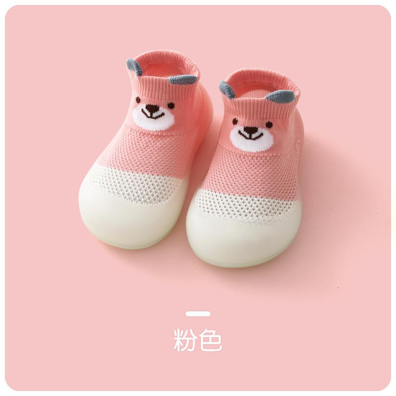 Girls And Boys Breathable Toddler Shoes For Spring And Summer, Children's Soft-bottom Anti-slip Floor Socks And Shoes