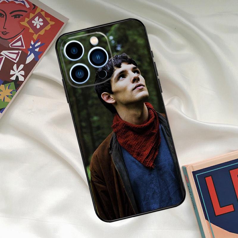 TV Series Merlin Phone Case For iPhone 16 15 11 12 13 14 Pro Max Mini X XR XS Max Plus Cover Shell