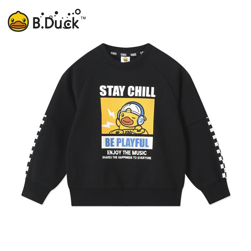 B.Duck Boys Cartoon Crew Neck Sweatshirt 130cm