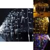 Beautiful Led Icicle String Lights For Holiday Decor Featuring Multiple Color Variations And 96 Led Bulbs