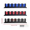 6-Rod Fishing Rod Holders Wall-mounted Vertical Rod Stand Fishing Accessories