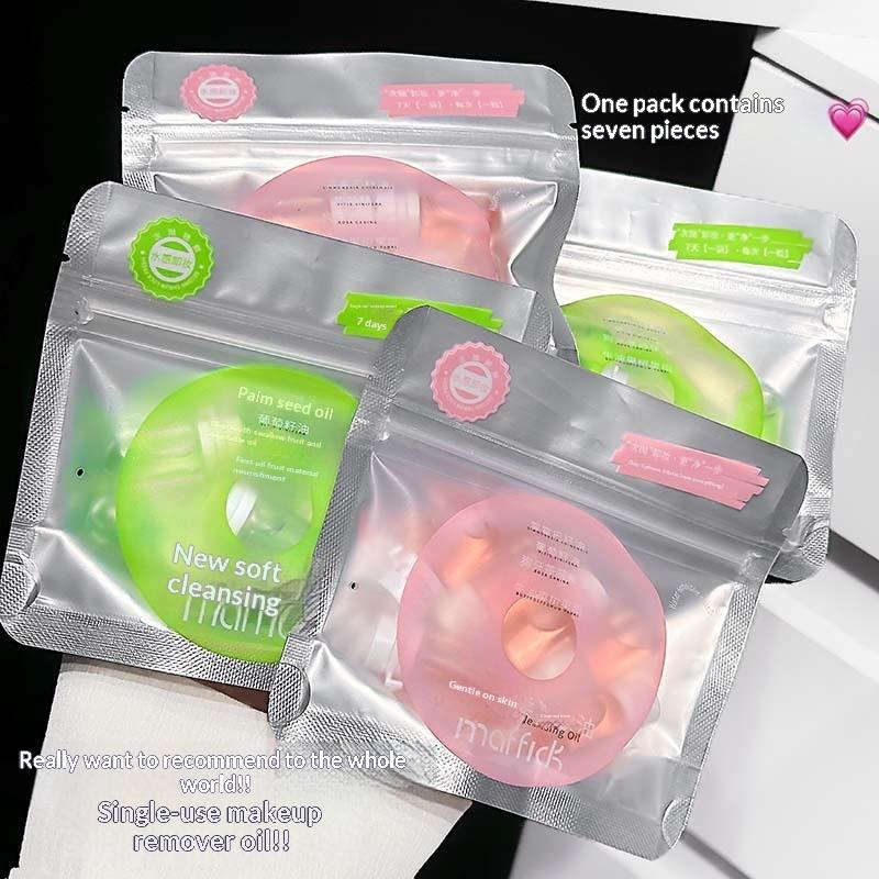 Light Texture Cleansing Oil 7PCS Non Greasy Gentle Makeup Remover Hydration For Daily Care