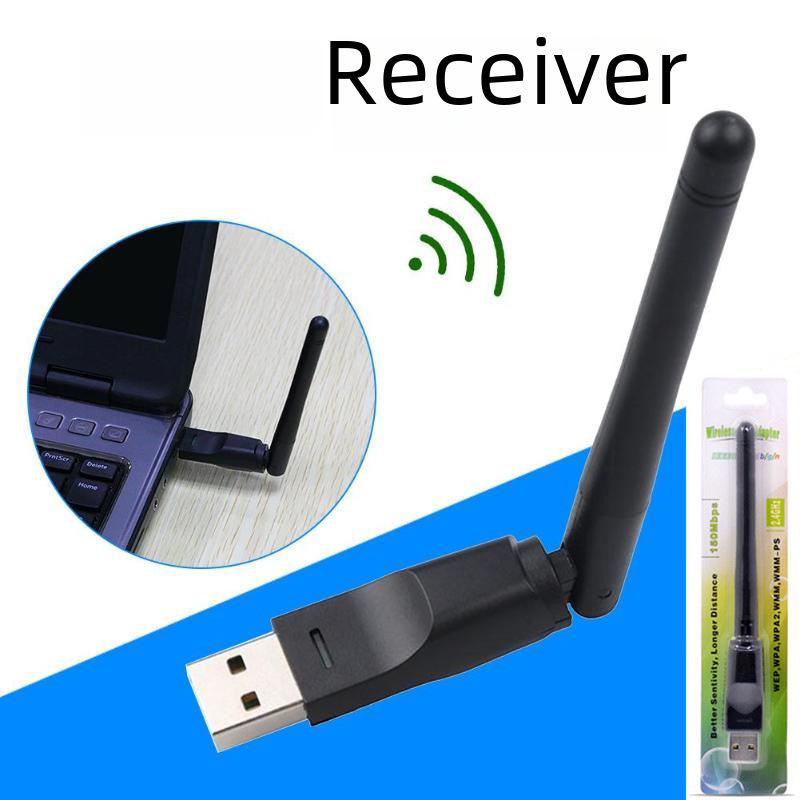 Mini USB WiFi Transmitter & Receiver 150M 2DB Network Adapter RT8188 7601