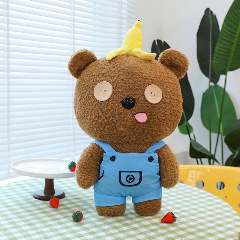 Kuscheliger Tim Bär Plüschtier für Kinder Weiches Cartoon-Tier Geschenk