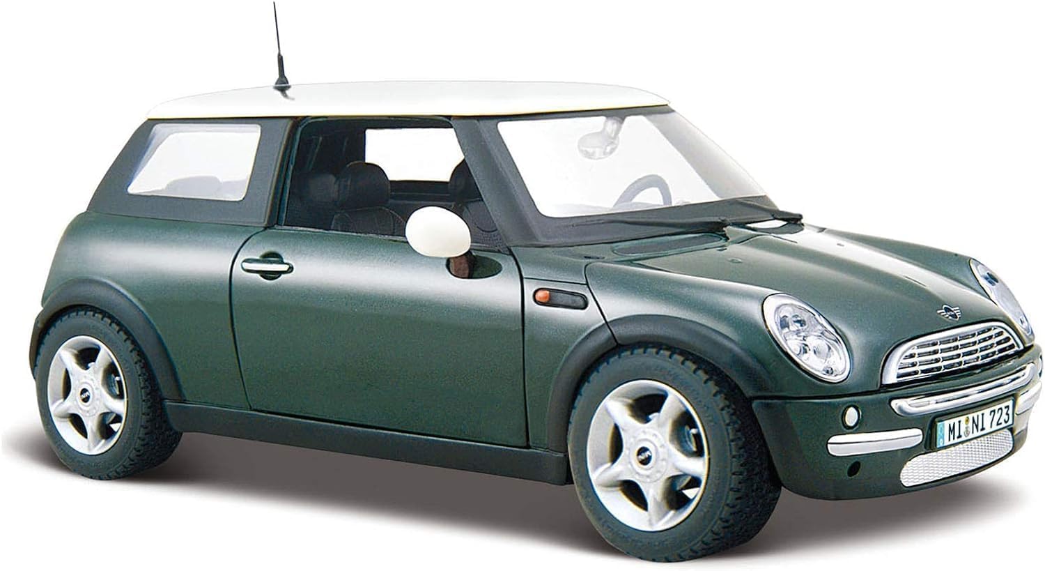 

Масштаб Maisto Мини Купер Хардтоп 1/24 (зеленый) зелёный