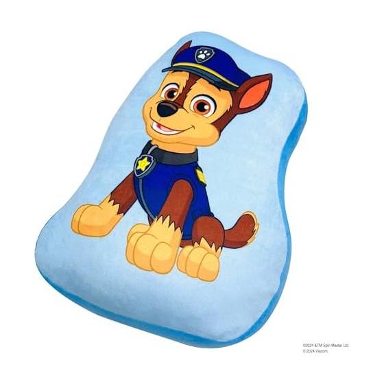MORIPiLO Body Pillow Paw Patrol Chase (Mochimochi Die-cut Cushion) Skin-friendly Fluffy Goods Stuffed Toy Nap Pillow Blue 40x32x10cm Character Pillow
