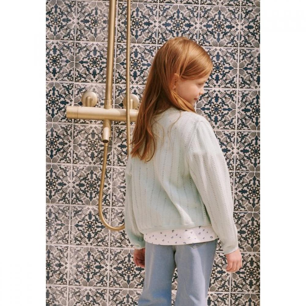 The Coffee Bean   Tea Leaf Mint Knit Cardigan Bz32ck02mt