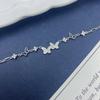 Butterfly S925 Silver Bracelet - Exquisite Light Luxury Jewelry Gift for Women