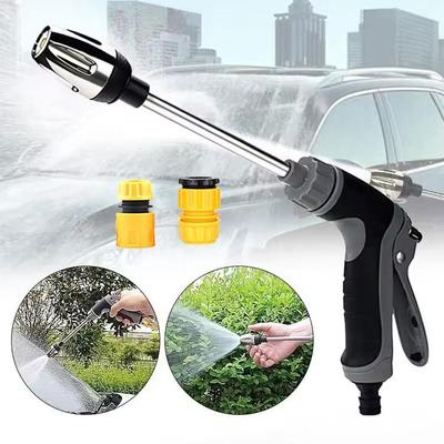 Portable Automobiles Cleaning Tool High Pressure Sprinkler Water Gun  Watering Hose Nozzle Foam Lance Car Washers Garden