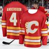 2026 Men's New Model Calgary Men's Ice Hockey Sport Shirt 3D Print Breakthrough Style Red Ball Game Long-Sleeved Shirt Kids