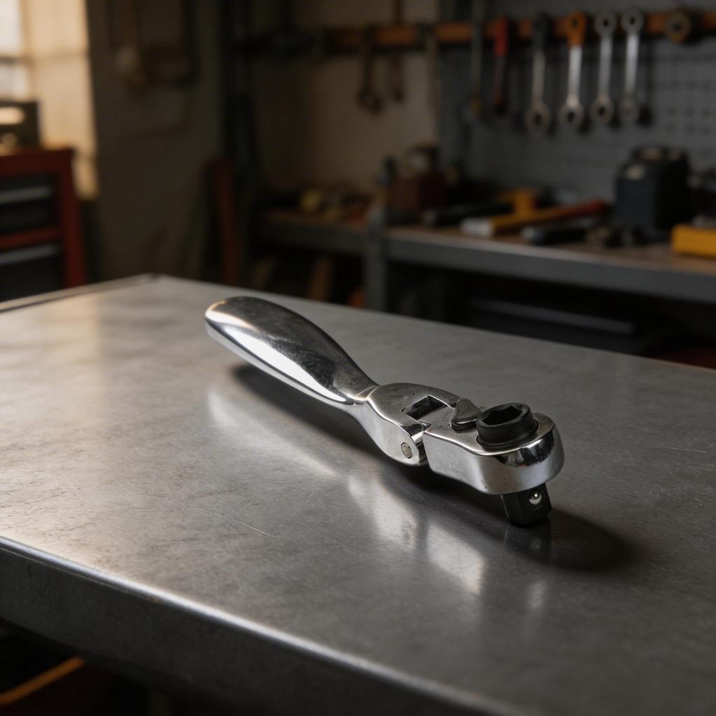 2-in-1 For Mini Ratchet Wrench with 72-Tooth Ratchet and Interchangeable Bits