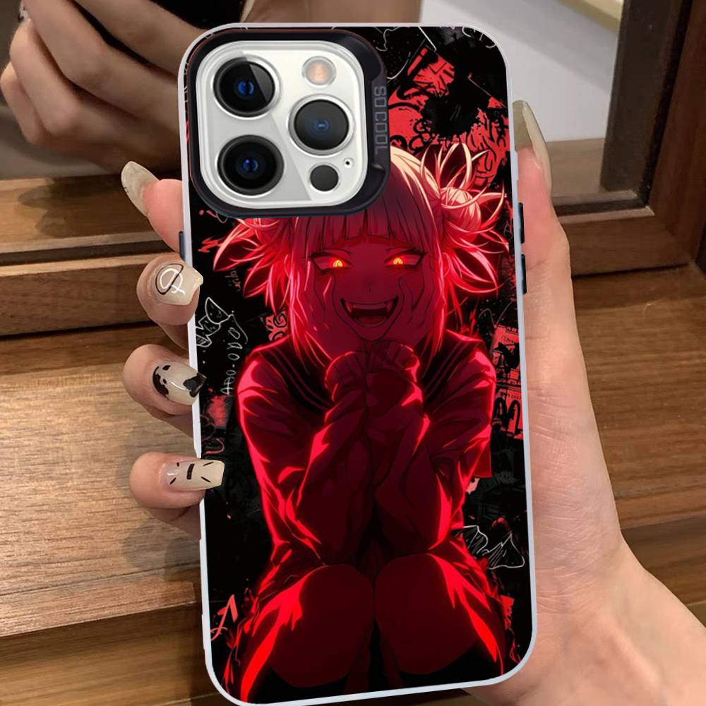 

Toga Himiko My Hero Academia Phone Case Color Silver Shell For IPhone 17 16 15 14 13 12 11 Pro Max Plus iPhone 12pro max