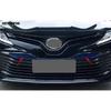 For Toyota Camry LE XLE 2018   Stainless Steel Front Center Grille Racing Grill Trim Sticker Accessories Car Styling