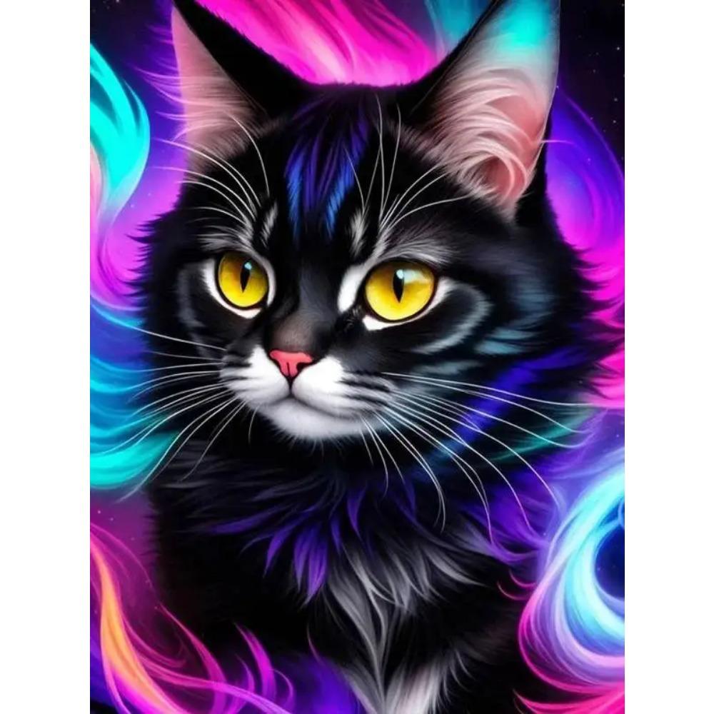 DIY Full Round Diamond Painting Cross Stitch 3D Animal Art Style Home Scene Decorative Diamond Painting 5d Diamond Art Painting