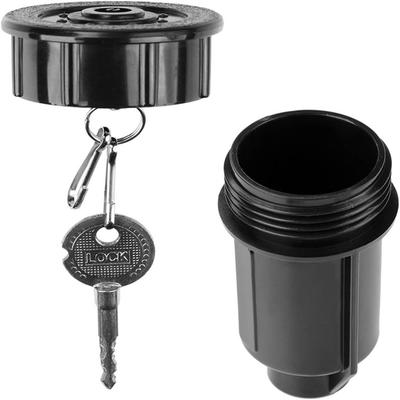 Simulação criativa sprinkler cabeça chave hider gramado quintal jardim dinheiro chave armazenamento caixa escondida