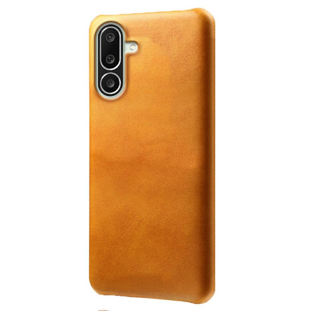 For Samsung Galaxy M56 5G Case Calf Texture PU Leather Hard PC Protective Phone Cover