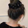 Elegant Faux Faux Pearls Hair Band Elastic Scrunchies Stylish Hair Tie For Women Girls Party Event Fashion Accessories Gift