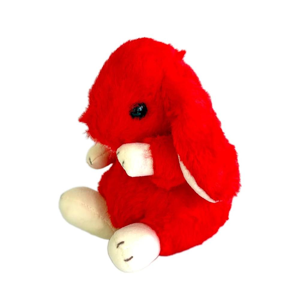 S size Made in Japan Stuffed animal Starchild Rabbit 15cm Red Soft Lop-eared