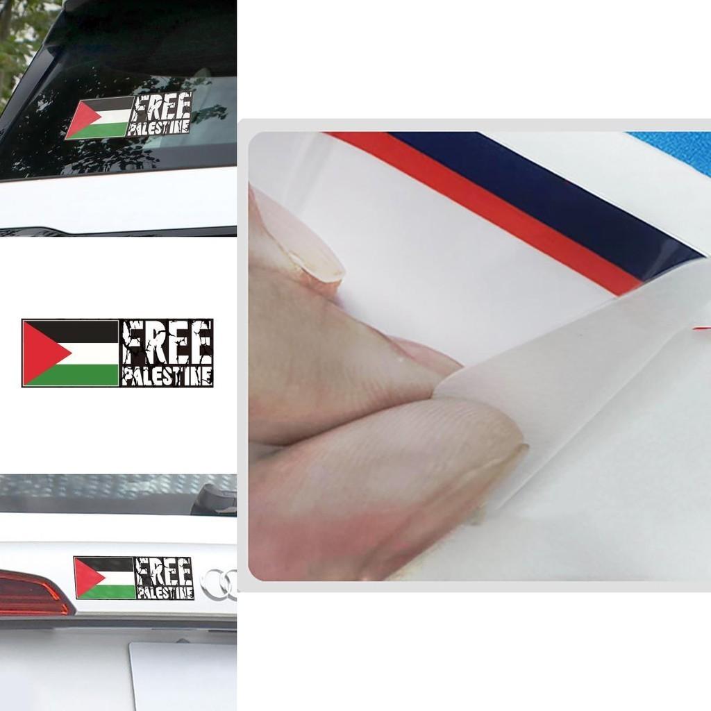 Free Palestine Autoaufkleber Großhandel Dekorative Aufkleber für Autokarosserie Anpassbares Design