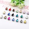 50Pcs/Pack Water Drop Shape Glitter Sewing Rhinestones  DIY Garment Clothes Shoes