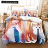 Anime My Dress-Up Darling Bedding Set Single Twin Full Queen King Size Bed Set Adult Kid Bedroom Duvet cover Sets Home Textiles