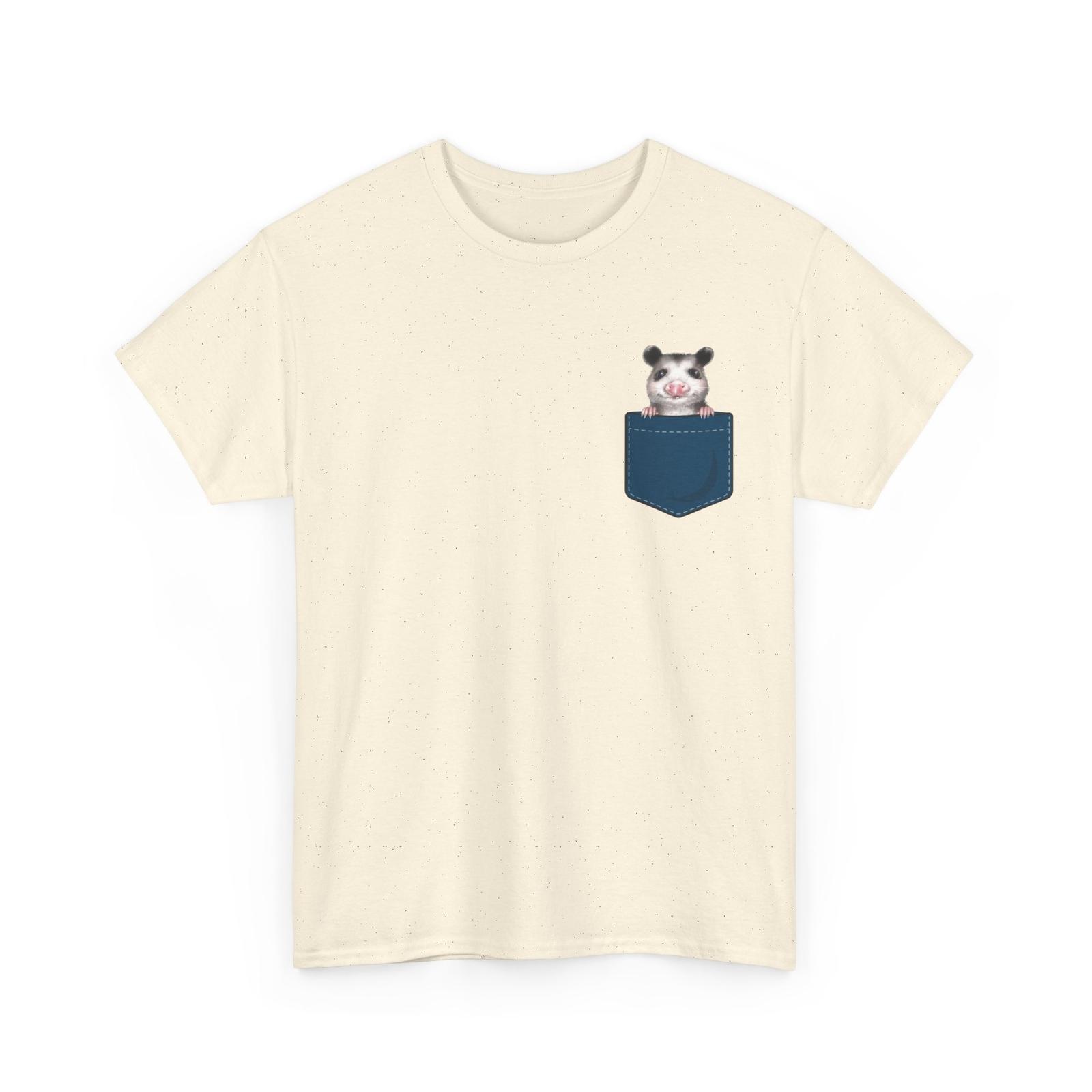 Opossum Pocket T-Shirt, Opossum Keeper Animals Opossum Lovers T-Shirt XXXXL