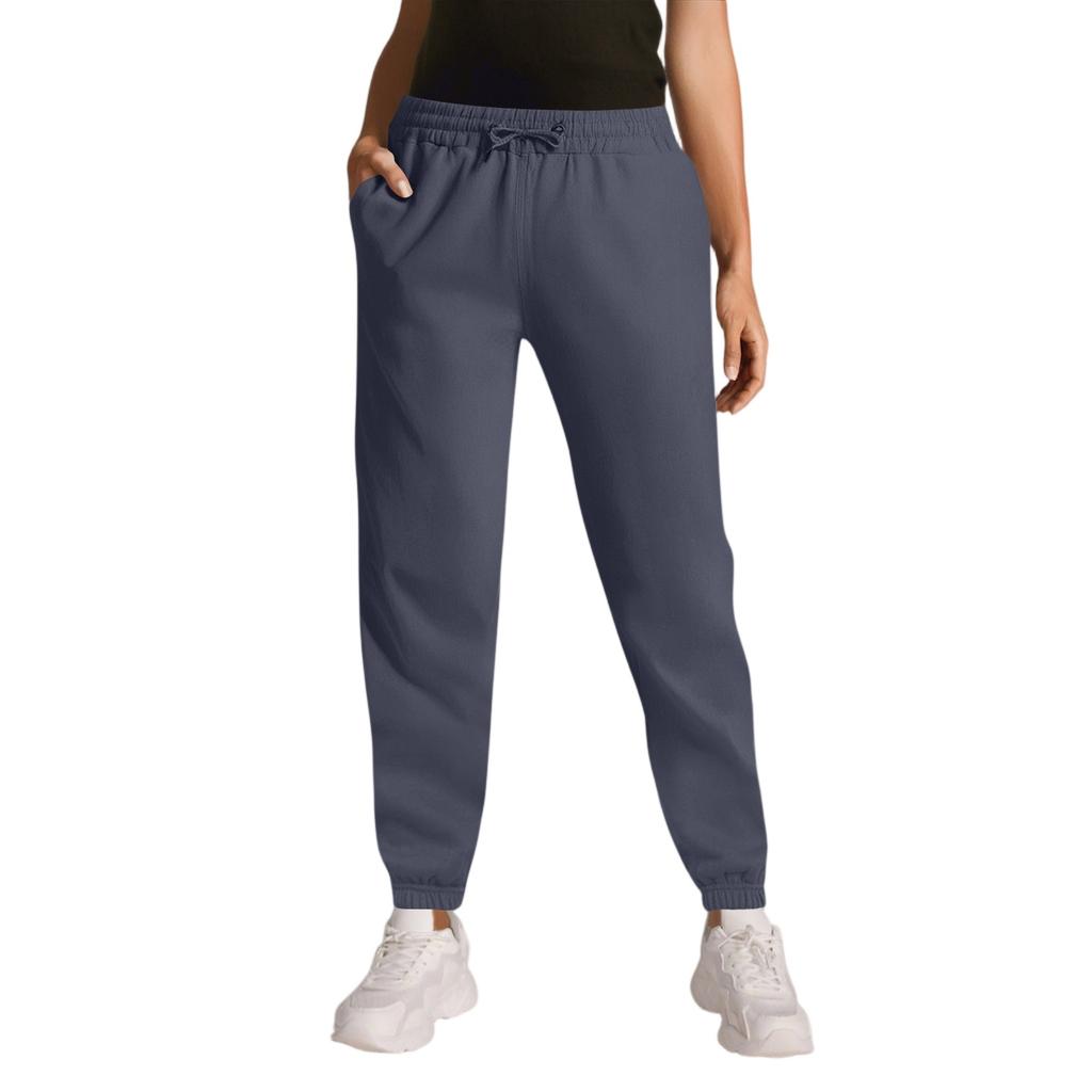 Cargo Sweatpants For Women Sport Solid Color Drawstring Pocket Casual Sweatpants Pants