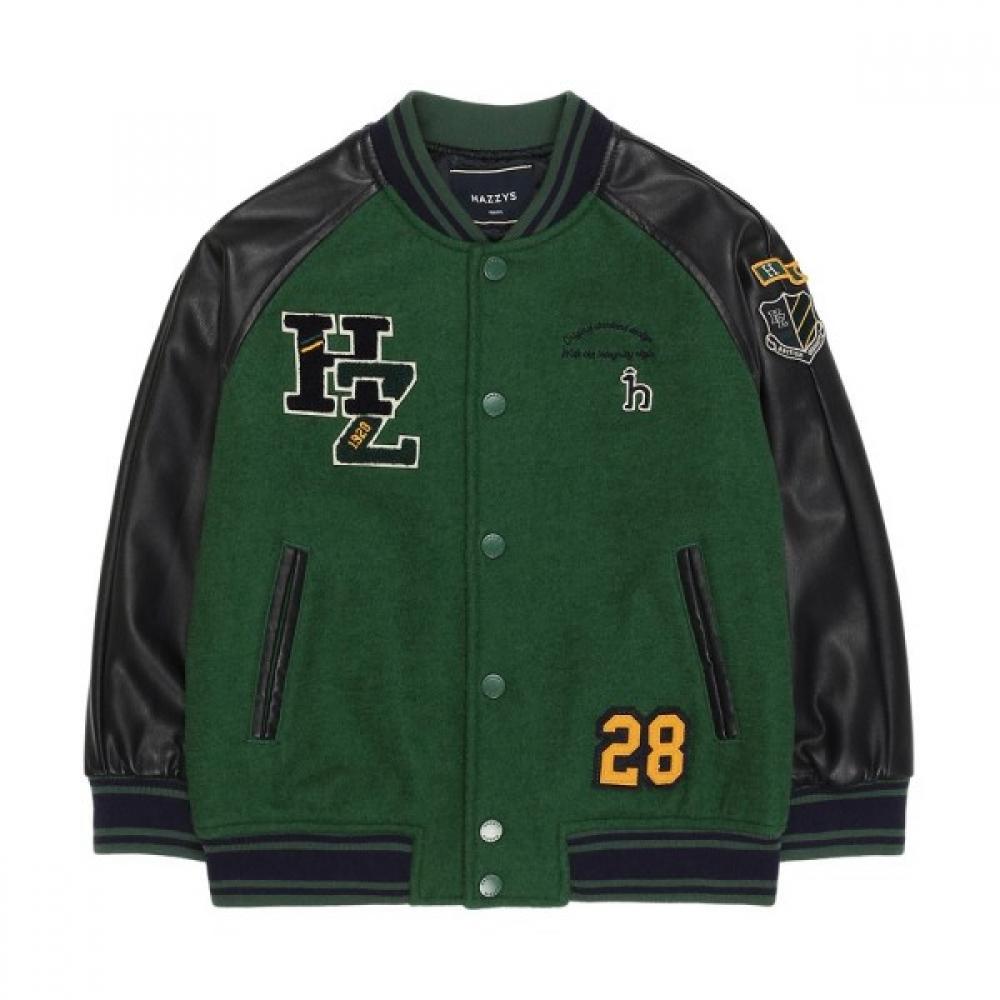 

Детский британский бейсбольный джемпер Hedges Kids Hsf12jp14m Gn Green/120