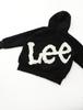 Lee Black Big Back Logo Boa Zip Hoodie Kids' (Sizes 100-150cm)