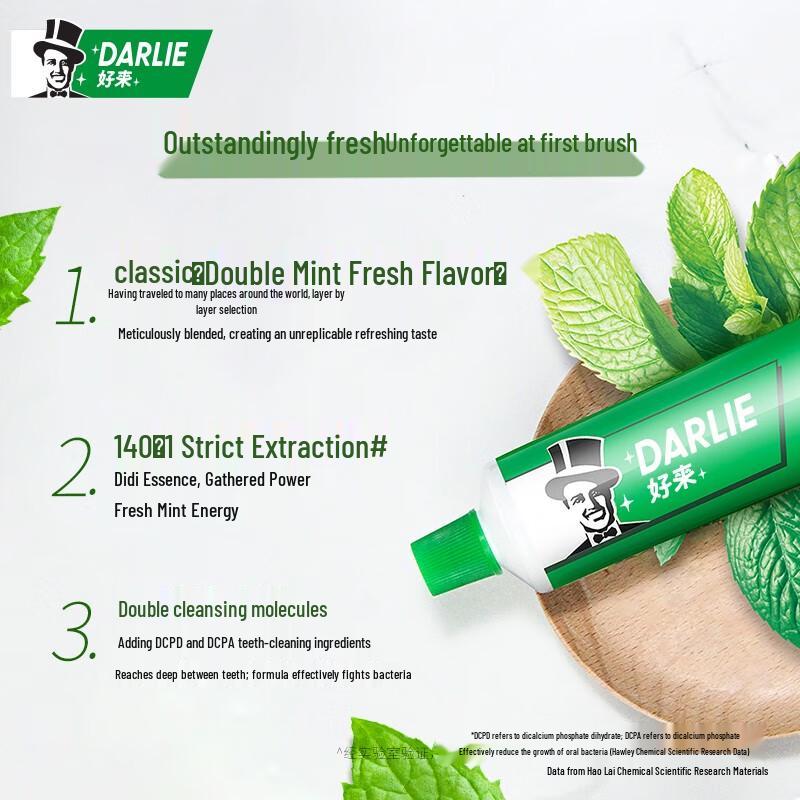 Hawley Double Mint Zahnpasta 3er-Pack