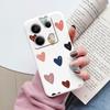 Case For Redmi Note 13 Pro 4G 5G Cute Heart Flower Back Cover Soft Silicone Matte Protective Fundas For Redmi Note13 Pro Bumper