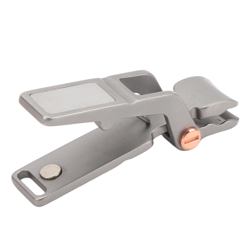 Nail Clipper for Thick Nails Flat Wide Jaw Opening Stainless Steel Fingernail Clipper Cutter